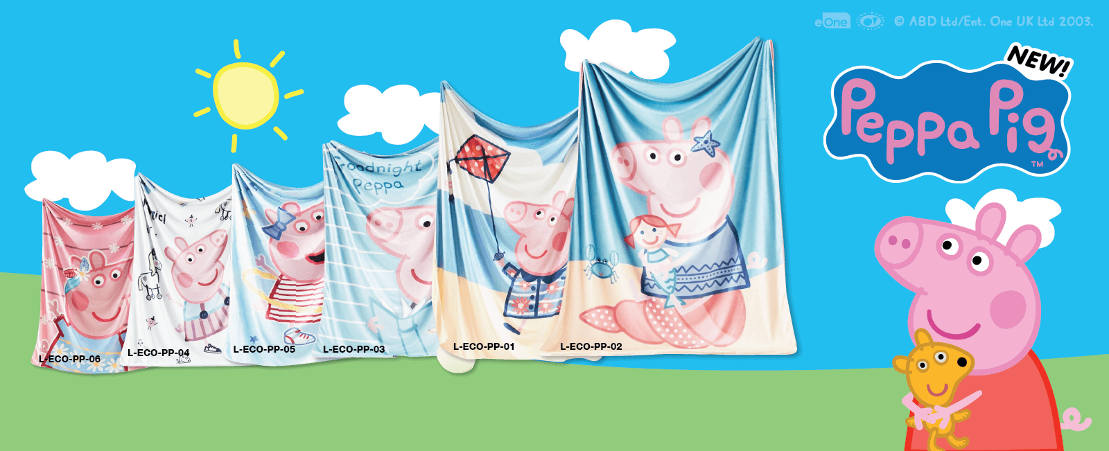 Eco Fur Blanket Peppa Pig Mattress City Thailand