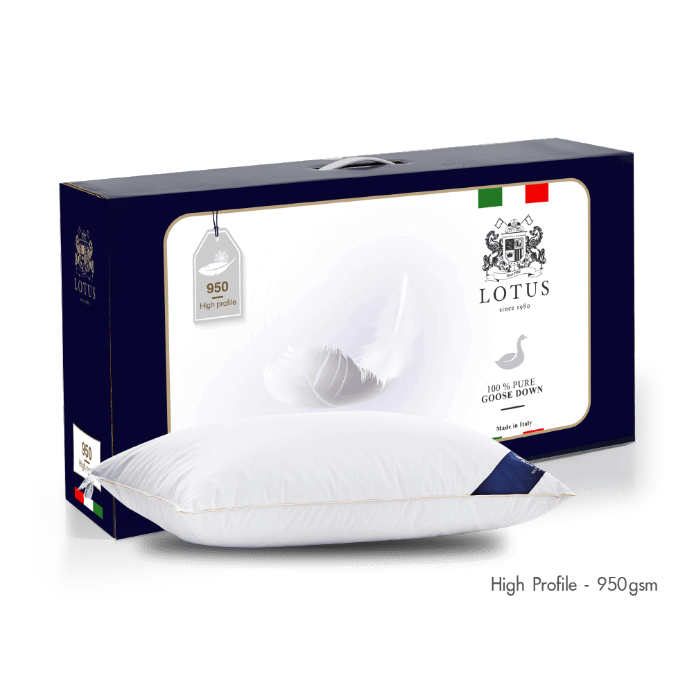 หมอนหนุน Lotus Italian Pure Down (ขนาด : 50 x 75 ซม.)