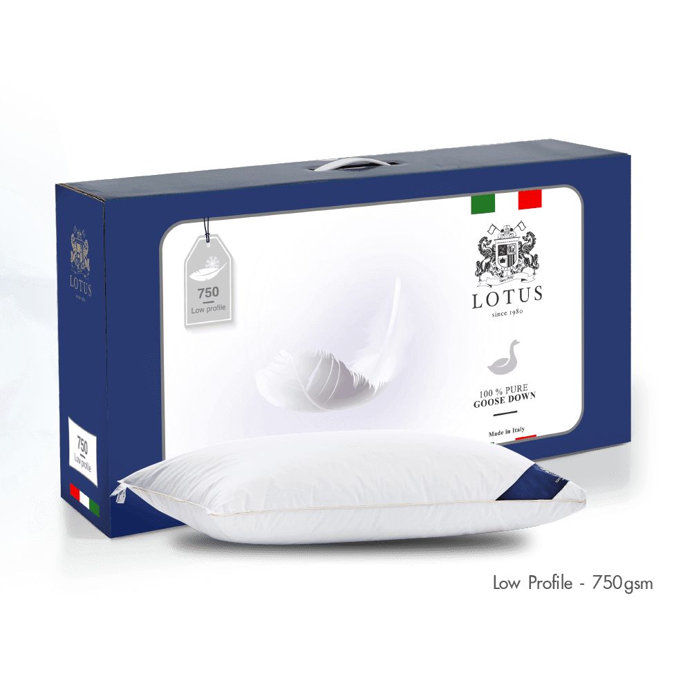 หมอนหนุน Lotus Italian Pure Down (ขนาด : 50 x 75 ซม.)